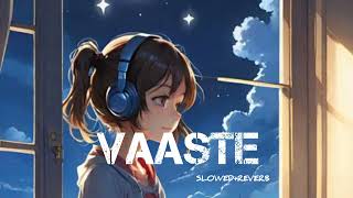 Vaaste Song  Slowedreverb [upl. by Akcirehs]