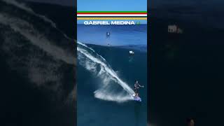 GabrielMedina10 returns to Tahiti as one of the most dreaded heat draws OlympicSurfing ParisSurf [upl. by Nevad637]