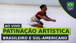 Campeonato Brasileiro e Sulamericano de Patinação Artística no gelo [upl. by Hugon]