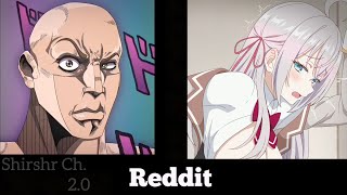 ANIME vs REDDIT The Rock Reaction Meme part 11 [upl. by Ocker600]