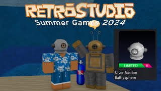 Silver Bastion Bathysphere RetroStudio Summer Games 2024  RetroStudio  Roblox [upl. by Rubin]