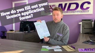 LGV amp PCV How do I fill out my lorry or bus D2D4 provisional forms [upl. by Laurentium]