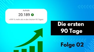 YouTube Insights – Folge 2 Wie liefen die ersten 90 Tage [upl. by Gian204]