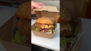 PERFECT Fried Chicken Deluxe Burger [upl. by Aneen417]