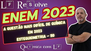 Questão 110 ENEM 2023 Um assistente de laboratório precisou descartar sete frascos contendo solução [upl. by Alletneuq]