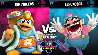 DirtyDeeds vs Blackcoat  Skövde Smash 4 Ultimate  Losers Semis [upl. by Chafee886]