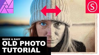 Affinity Photo  Old Photo Look Tutorial [upl. by Lexie]