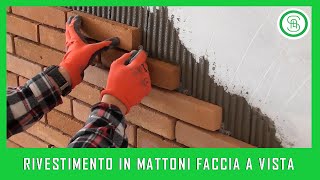 RIVESTIMENTO IN MATTONI FACCIA A VISTA [upl. by Ballinger]