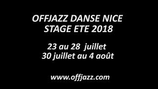 OFFJAZZ STAGE ETE 2018 [upl. by Kettie]