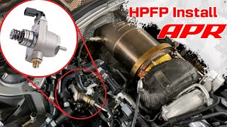 Audi B9 S4  S5  SQ5 APR High Pressure Fuel Pump HPFP Install  Stage 3 [upl. by Ditzel913]