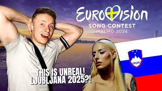 FIRST REACTION TO SLOVENIA EUROVISION 2024 Raiven  Veronika [upl. by Gujral739]