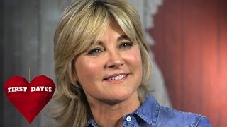 Anthea Turner Challenges Date To Try Brown Sauce For The First Time  Celebrity First Dates [upl. by Erlin]