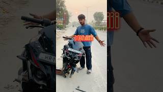 Rs 200 bike modification😱🦁  rs 200 bike mein nuksan ho gya💦😭  vlog minivlog shorts [upl. by Elbertina]