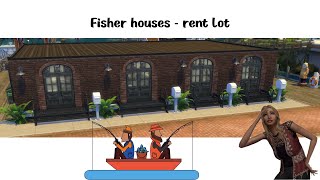 Lets build a house for the fisher of Brindleton Bay  Lets rebuild the world series  the sims 4 [upl. by Vernor54]