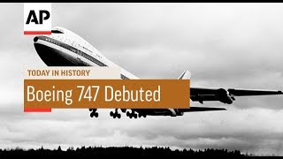 Boeing 747 Debuted  1969  Today In History  2 Dec 17 [upl. by Etiuqal]