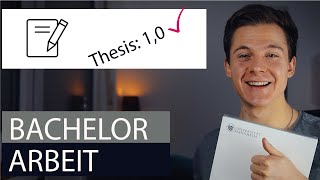 Meine Bachelorarbeit Thema Ablauf Tipps [upl. by Joachima]