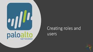 Creating Palo Alto roles and users [upl. by Iruyas]