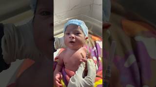 Sneezing baby viralvideo childbirth newbornbaby youtubeshorts [upl. by Ixel]