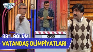 Vatandaş Olimpiyatları  381 Bölüm Güldür Güldür Show [upl. by Joly899]