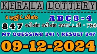 09122024 Kerala lottery result WIN WIN lottery guessing lottery lotterylive [upl. by Neely]