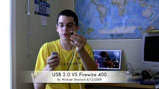 USB 20 VS Firewire 400 [upl. by Hardy]