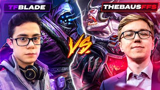 TFBLADE vs THEBAUSFFS and it DIDNT GO AS EXPECTED [upl. by Ecirtra]