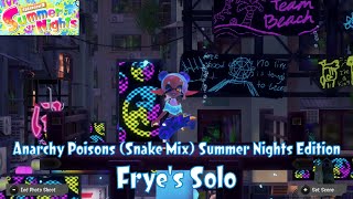 Anarchy Poisons Snake Mix Summer Nights Edition Fryes Solo  Splatoon 3 [upl. by Stine794]