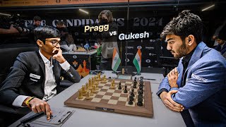 The Chennai Banger in Canada  Pragg vs Gukesh  FIDE Candidates 2024 [upl. by Downing]