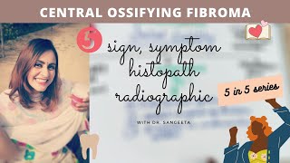 central ossifying fibroma I oral path [upl. by Melbourne]