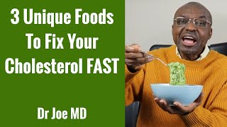 3 Foods To Sweep Out Cholesterol Fast Lower Cholesterol Naturally [upl. by Aisyat]