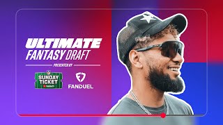 🔴 Ultimate Fantasy Draft presented by NFL Sunday Ticket and FanDuel [upl. by Kesley]