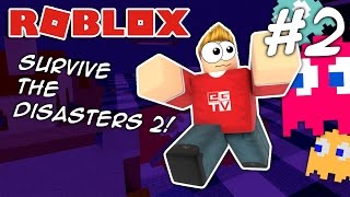 PACMAN Roblox Survive the Disasters 2 2 [upl. by Eizeerb783]