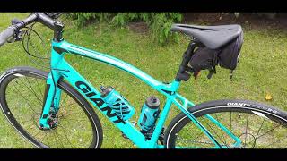 GIANT FASTROAD SLR 2 WITH SHIMANO 105 EQUIPMENT [upl. by Yortal]