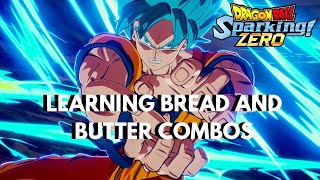 Learning BampB Combos  DRAGONBALL Sparking ZERO [upl. by Ecyaj]