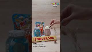 RESEP TOBLERONE MILKSHAKE DENGAN POPPING BOBA MINUMAN VIRAL KEKINIAN ALA CAFE UNTUK IDE USAHA JUALAN [upl. by Wardlaw]