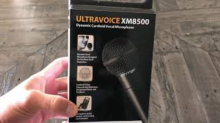 Behringer ultravoice xm8500 microphone  Unboxing [upl. by Sianna]