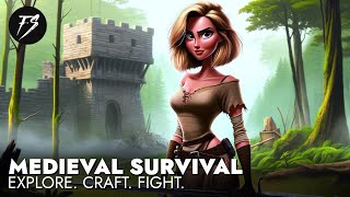 NEW Medieval Open World Survival Crafting [upl. by Attenohs]