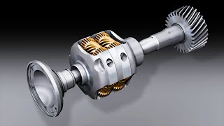 Audi Torsen differential  technical animation [upl. by Allemac]