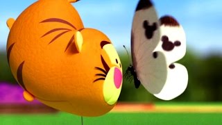 Butterfly Chase  A Tsum Tsum short  Disney [upl. by Eiramanad]