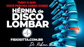 HÉRNIA DE DISCO COLUNA LOMBAR EXAME SINAIS E SINTOMAS Clinica de Fisioterapia Dr Robson Sitta [upl. by Elbas]