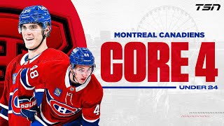 Core 4 U24 Canadiens’ young talent is best in NHL [upl. by Atinas]