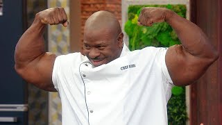 Viral White House Chef With 24Inch Biceps Talks Internet Fame Food  Fitness Tips [upl. by Arodaeht]