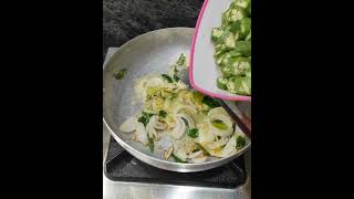 simple and easy ladys finger fryokra fry bhindi fry recipe [upl. by Choo]