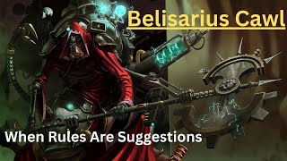 Belisarius Cawl And How Hes A Menace  Warhammer 40k [upl. by Atinuhs]