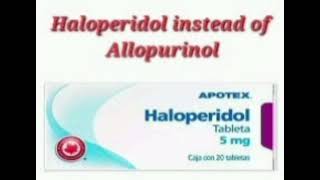 Haloperidol instead of Allopurinol mrcpch Communication [upl. by Assener]