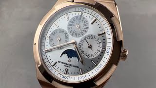 Vacheron Constantin Overseas Perpetual Calendar UltraThin 4300V120RB064 Vacheron Watch Review [upl. by Soutor786]