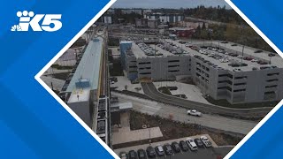 Amid questions over Lynnwood station parking Sound Transit says ridership is steady [upl. by Acilejna]