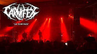 Carnifex  Lie To My Face  LIVE  Granada Theater [upl. by Milon]