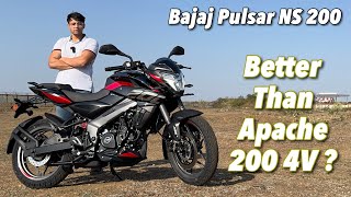 2024 Bajaj Pulsar NS 200 Review  Better Than Yamaha MT15 [upl. by Rawna]