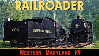 New Loco  Western Maryland H9  railroader [upl. by Fadden76]